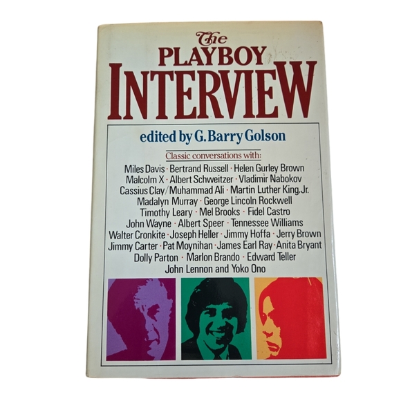 The Playboy Interview 1st Edition Hardcover Book - Picture 10 of 10